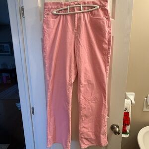 LAUREN JEANS CO PINK CURDUROY